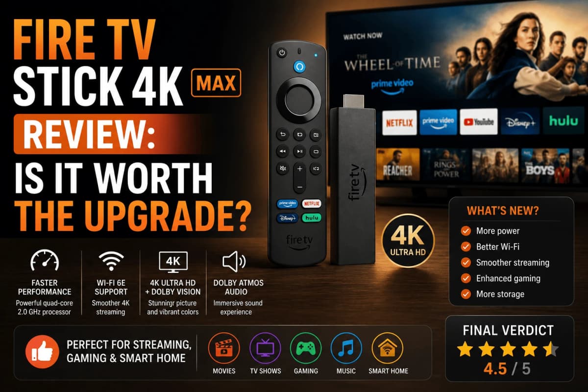 Fire TV Stick 4K Max Review: Is It Worth the Upgrade in 2026?